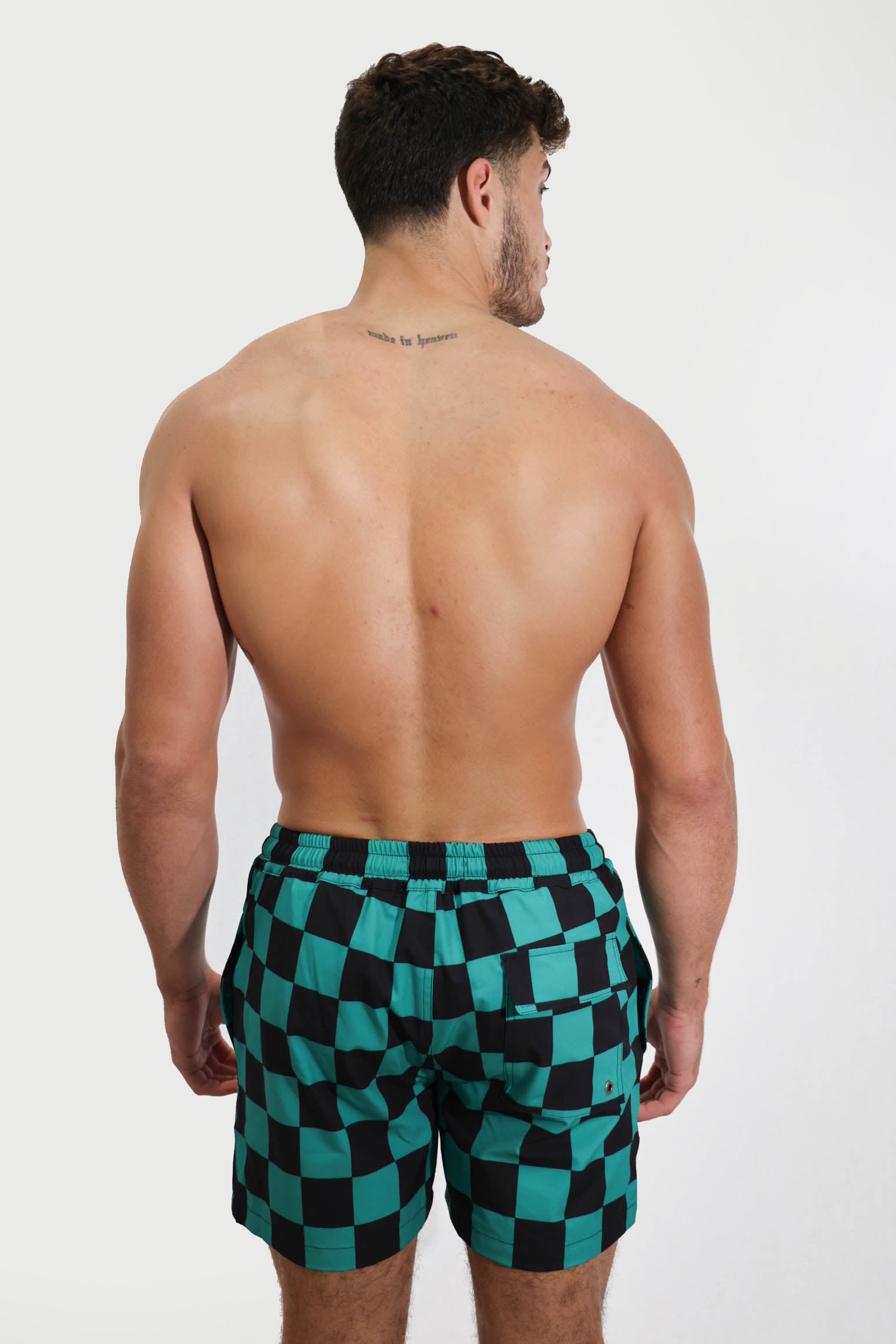 Checkered Shorts 4.5"